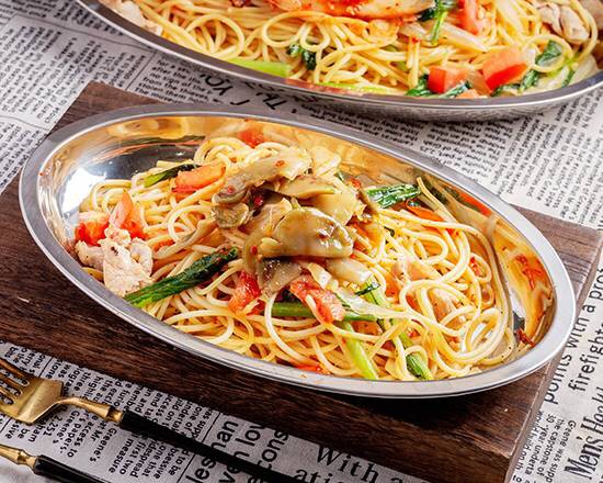 搾菜義大利炒麵